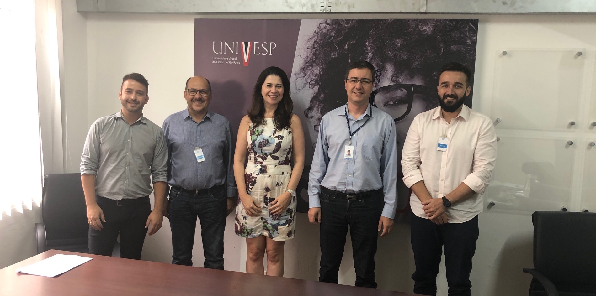 Representantes da prefeitura de Andradina visitam sede da Univesp