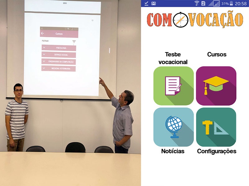 Alunos de Cubatão criam app de orientação vocacional