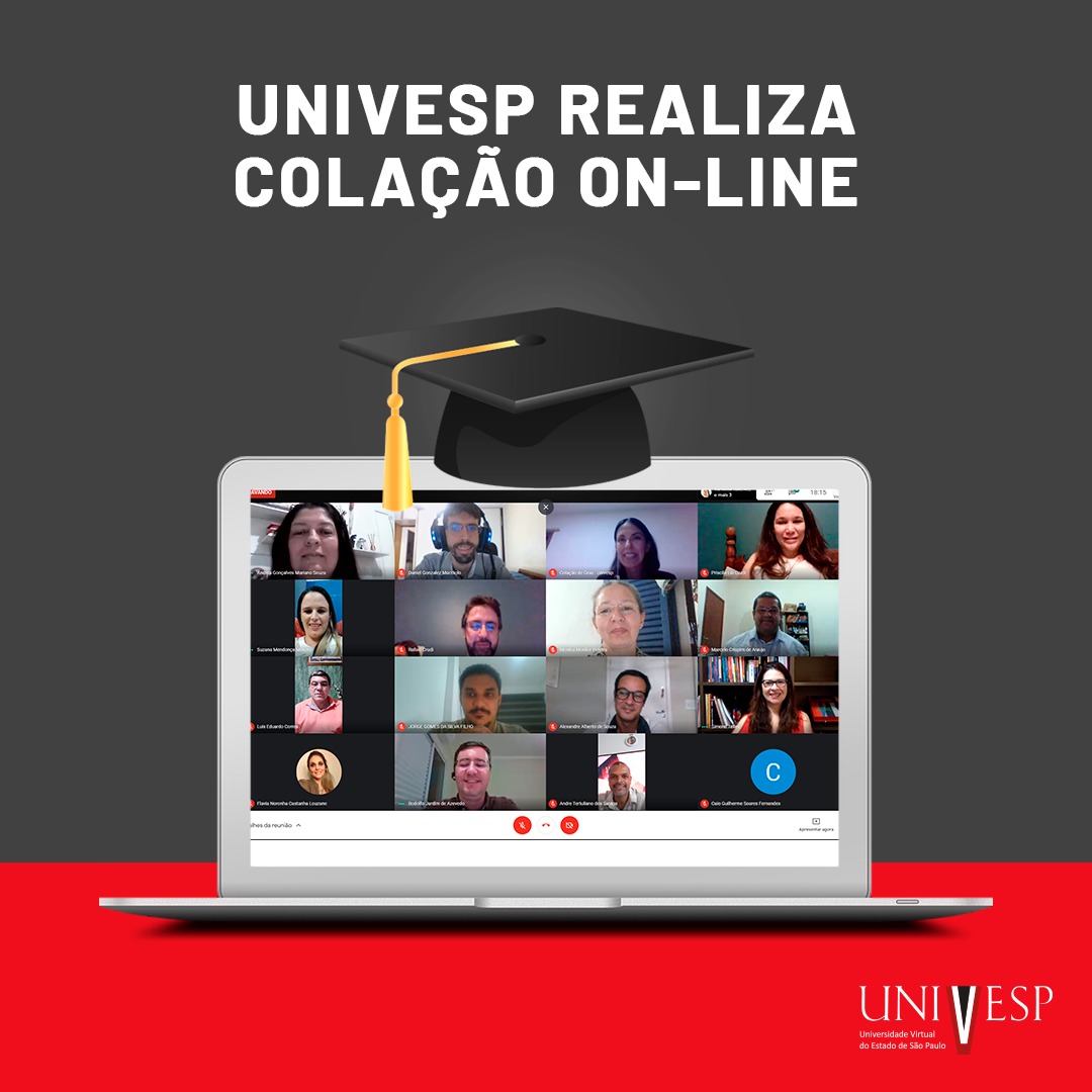 Univesp realiza colação de grau on-line 